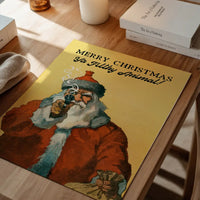Bad Santa Merry Christmas Filthy Animal Print