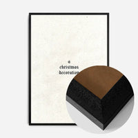 A Christmas Decoration Print