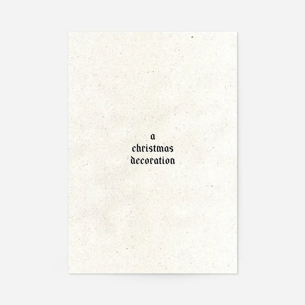 Christmas Decoration Print