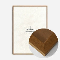 A Christmas Decoration Print