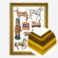 Vintage Christmas Toys Print