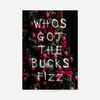 Whos Got The Bucks Fizz Spraypaint Print