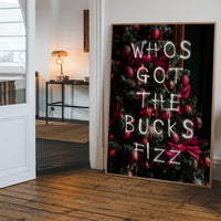 Whos Got The Bucks Fizz Spraypaint Print
