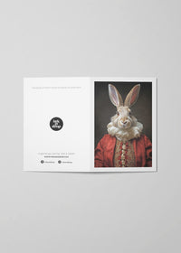 Hare Christmas A6 Christmas Greetings Card