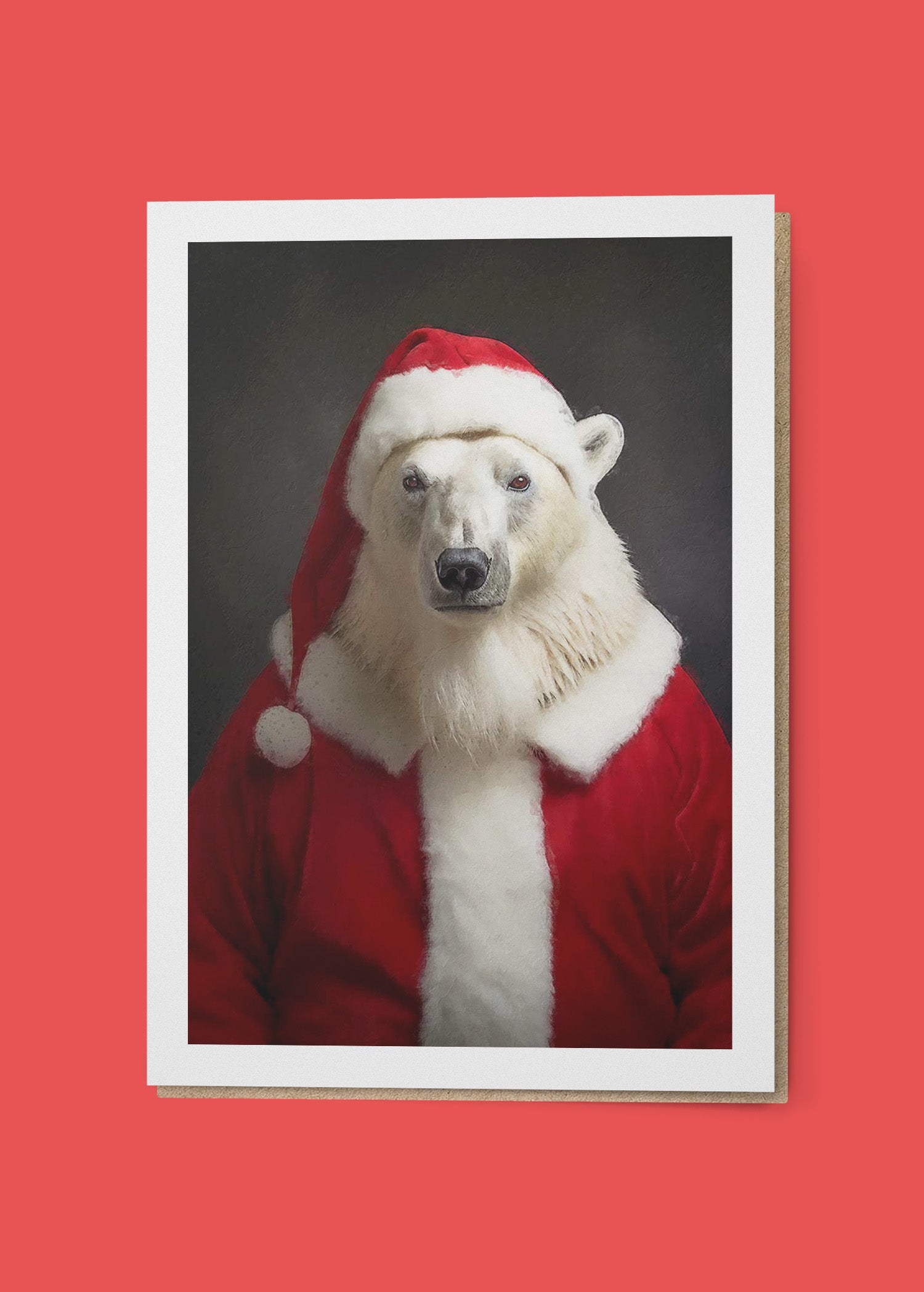 Polar Bear A6 Christmas Greetings Card