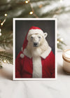 Polar Bear A6 Christmas Greetings Card