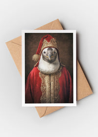 Penguin A6 Christmas Greetings Card