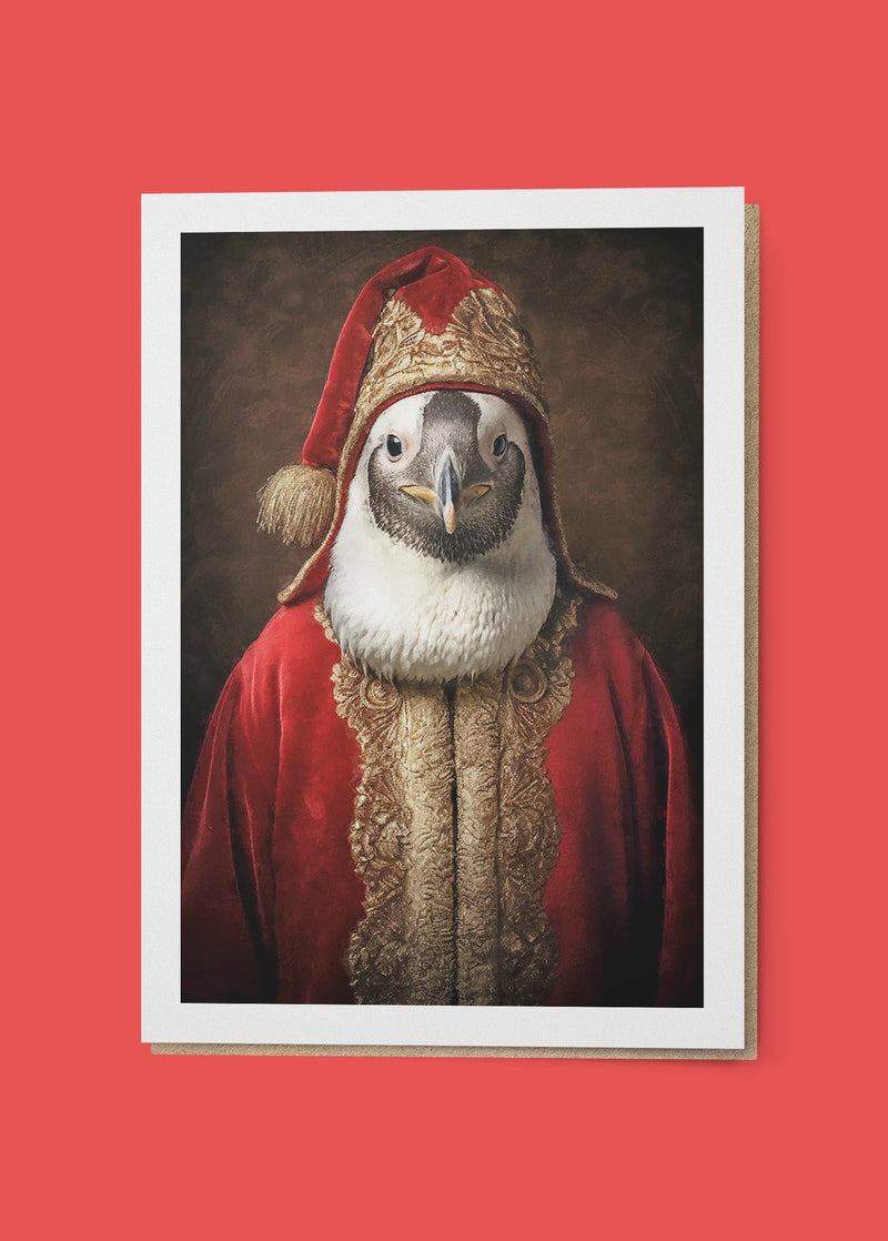 Penguin A6 Christmas Greetings Card