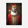 Christmas Penguin Animal Portrait Print