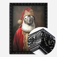 Christmas Penguin Animal Portrait Print