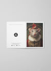 Christmas Mouse A6 Christmas Greetings Card