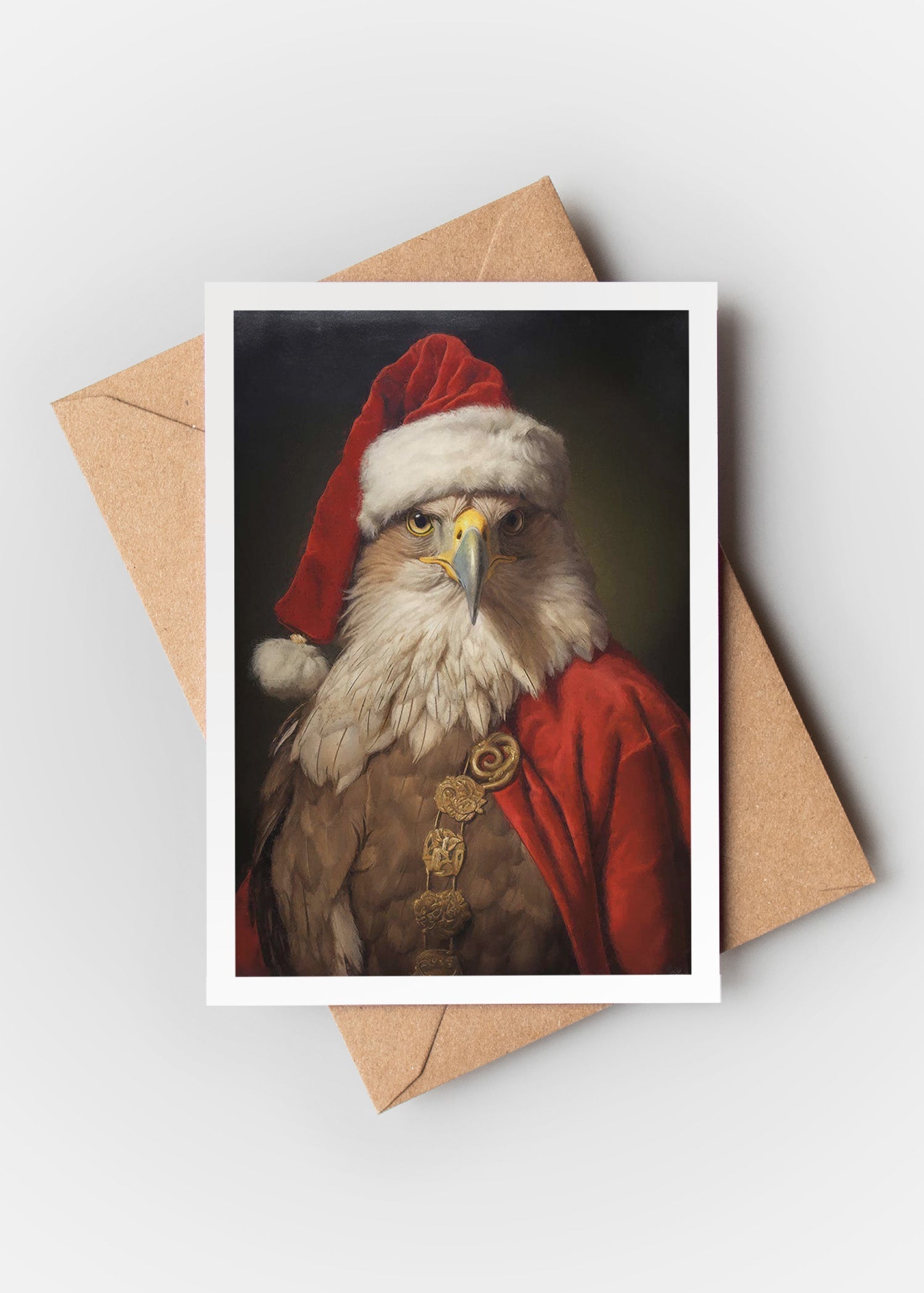 Eagle A6 Christmas Greetings Card