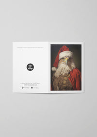 Eagle A6 Christmas Greetings Card