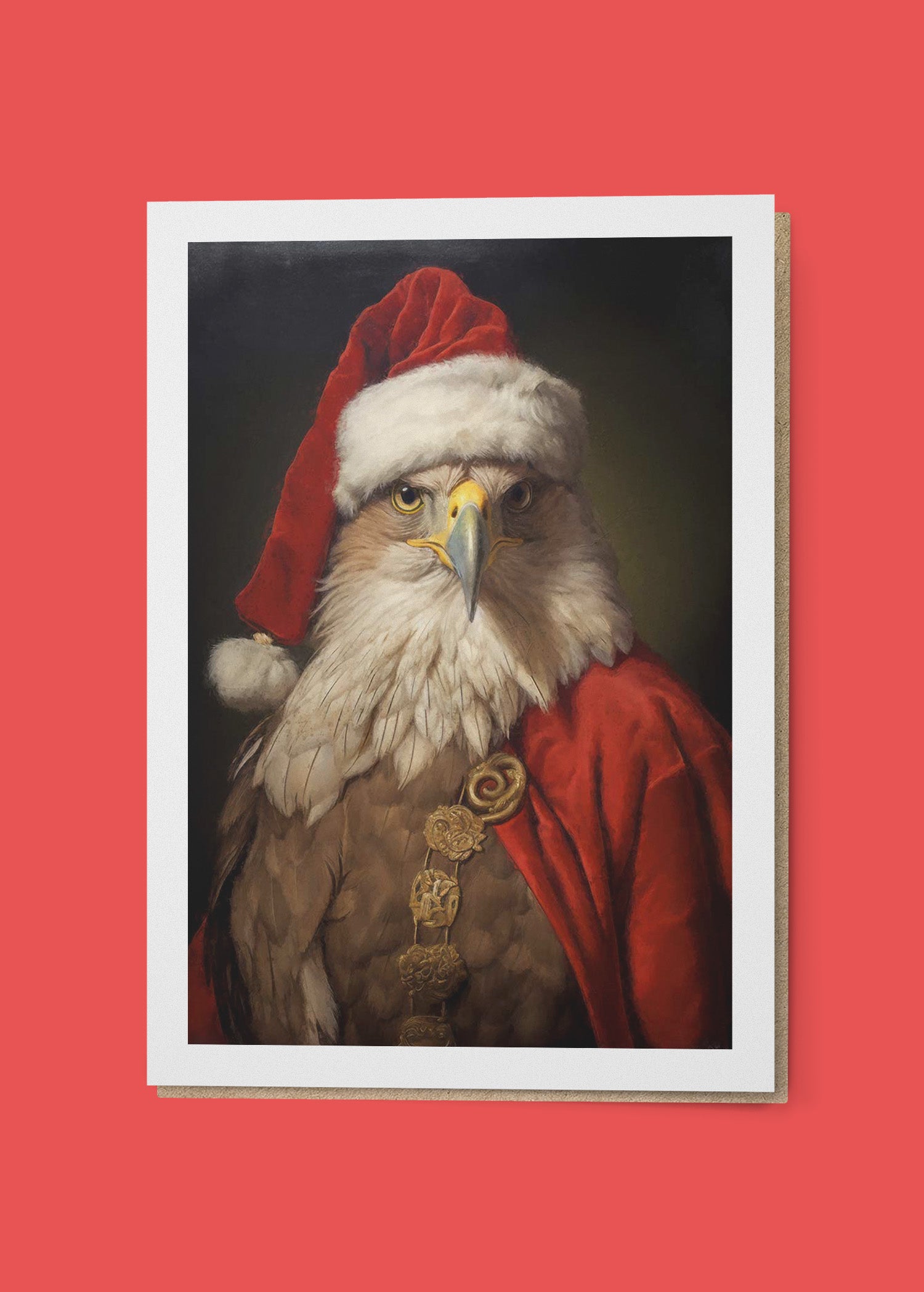 Eagle A6 Christmas Greetings Card