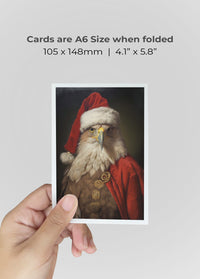 Eagle A6 Christmas Greetings Card