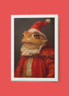 Toad Portrait A6 Christmas Greetings Card