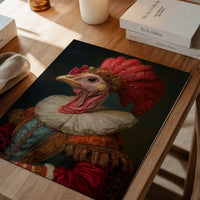 Christmas Turkey Animal Portrait Print