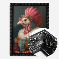 Christmas Turkey Animal Portrait Print