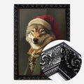 Black Ornate Frame