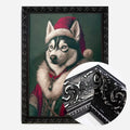 Black Ornate Frame