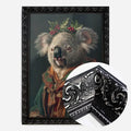 Black Ornate Frame