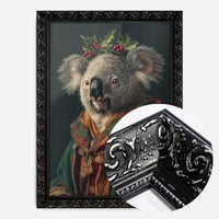 Christmas Koala Animal Portrait Print