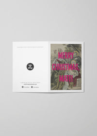 Merry Christmas Mate Greetings Card