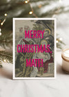 Merry Christmas Mate Greetings Card
