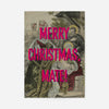 Merry Christmas Mate Nativity Poster Print