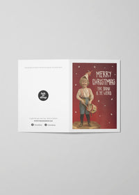 Eat Drink Be Weird Christmas Card