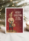 Eat Drink Be Weird Christmas Card