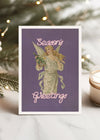 Seaon's Greetings Angel Christmas Card