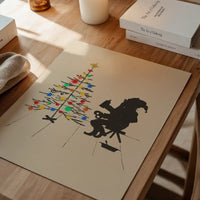 Vandal Santa Christmas Poster Print