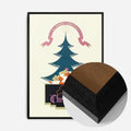 Black Wood Frame