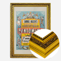 Vintage Pantomime Christmas Poster Print