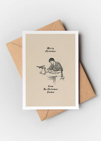 Christmas Cuckoo Greetings Card