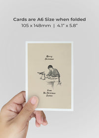 Christmas Cuckoo Greetings Card