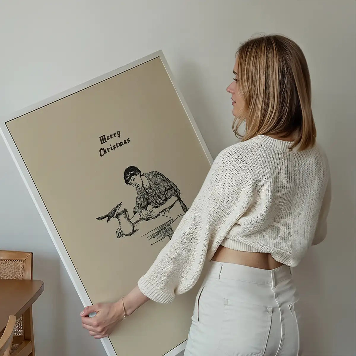 Merry Christmas from the Christmas Cuckoo Print