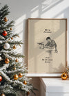 Merry Christmas from the Christmas Cuckoo Print