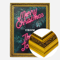 Custom Christmas Pink Neon Print