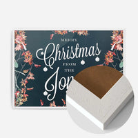 Custom Merry Christmas Script Print