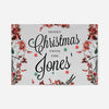 Custom Merry Christmas Light Script Print