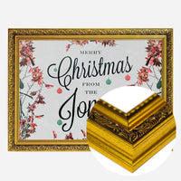 Custom Merry Christmas Light Script Print