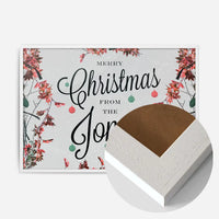 Custom Merry Christmas Light Script Print
