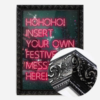 Custom Christmas Neon Print