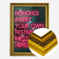 Custom Christmas Neon Print
