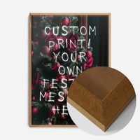 Custom Spraypaint Christmas Message Print