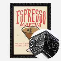 Cocktail Recipe Poster Print - Espresso Martini