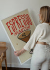 Cocktail Recipe Poster Print - Espresso Martini