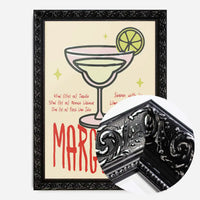 Cocktail Recipe Poster Print - Margarita